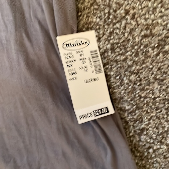 NWT Mandee gray halter top - medium - Picture 3 of 5